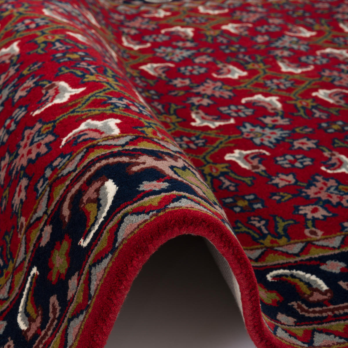 NATUR ORIENTTEPPICH ROYAL HERATI - Rot, Textil (70/140cm) - Pergamon