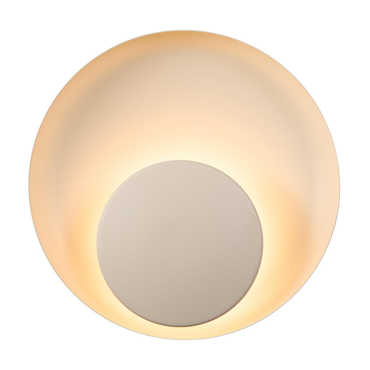 WANDLEUCHTE Marsi - Beige - 21/21/21 cm - Beige, Metall (21/21/21cm) - Nordlux