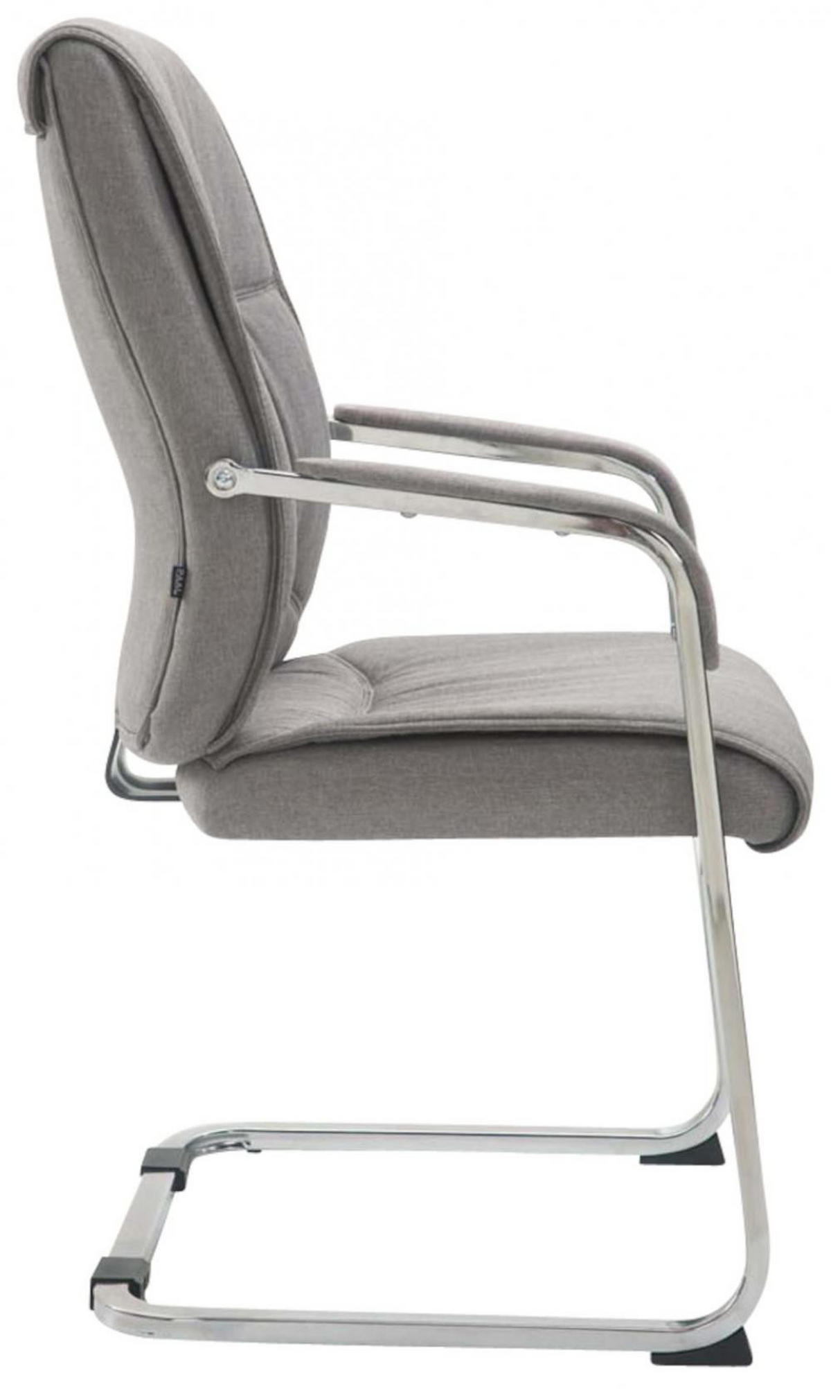 SCHWINGSTUHL 2er Set Stoff grau - Grau, Textil/Metall (58/102/65cm) - CLP