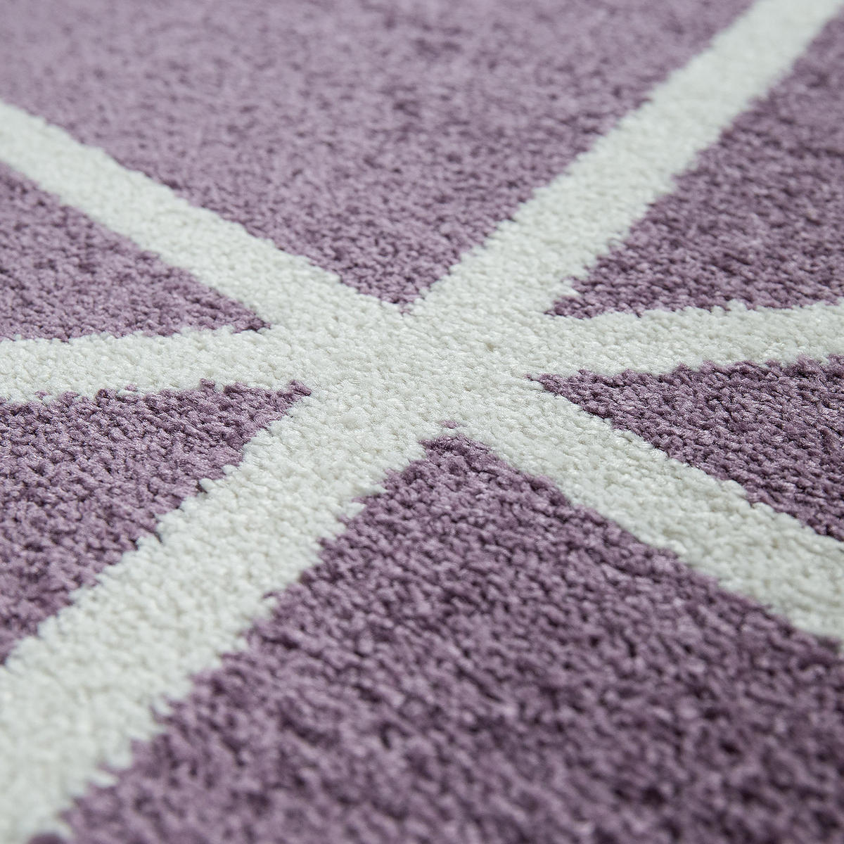 KURZFLORTEPPICH 70/140 cm Stella 401 - Violett, Textil (70/140cm) - Paco Home