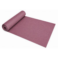 TISCHLÄUFER 40/100 cm Flieder Leinenoptik - Flieder, Textil (40/100cm) - TiborTex