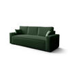 SOFA AMBRO Poso 14 mit Schlaffunktion, Grün, Sofa mit Stauraum - Grün, Textil (90/85/230cm) - Bedante