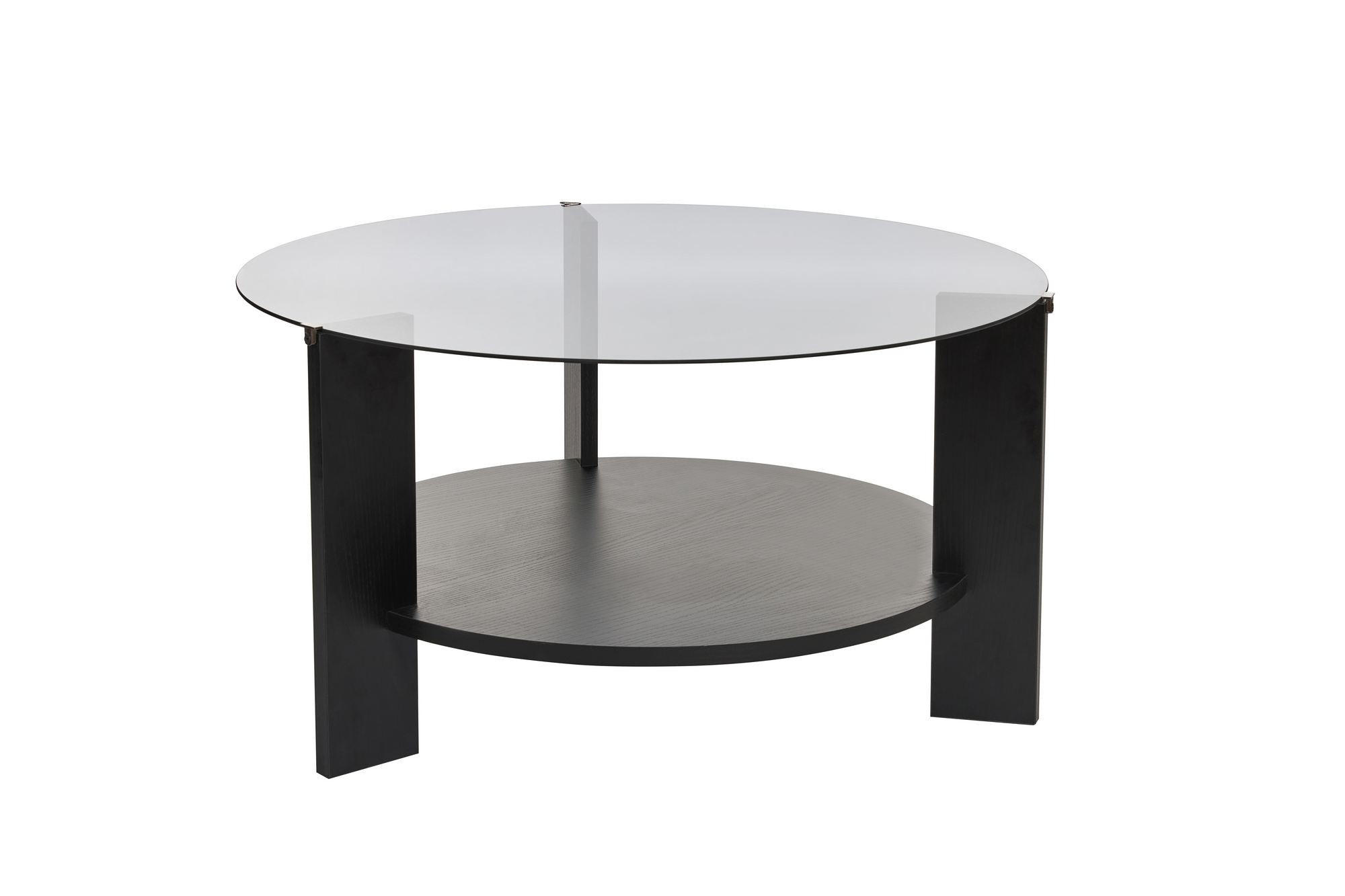 COUCHTISCH clara Schwarz - Schwarz, Holz (75/75/40cm) - Habitat Garten