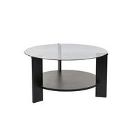 COUCHTISCH clara Schwarz - Schwarz, Holz (75/75/40cm) - Habitat Garten
