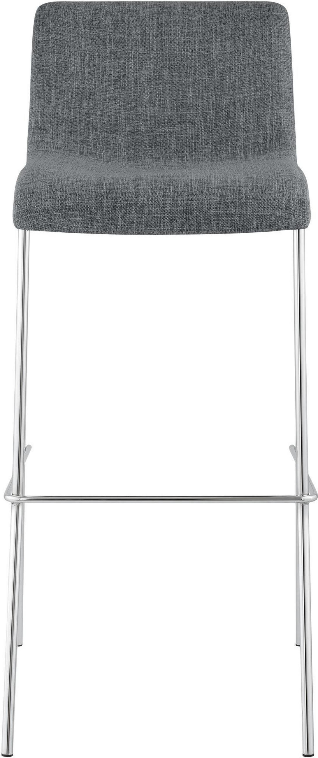 BARHOCKER Hover 100x43x48 cm hellgrau - Hellgrau, Textil (43/100/48cm) - furnicato