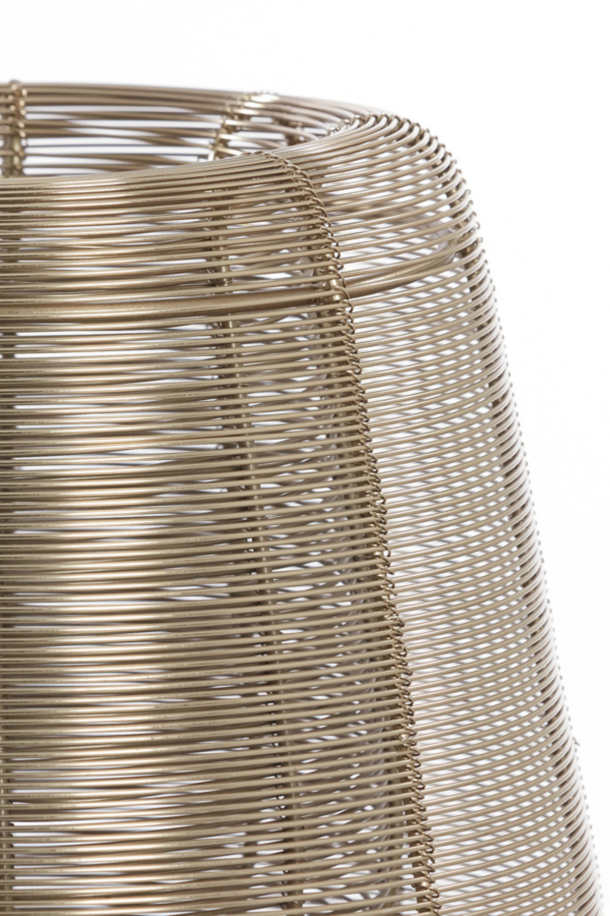 TISCHLAMPE Aboso Gold Ø24/54 cm - Goldfarben, Metall (24/24/54cm) - Light & Living