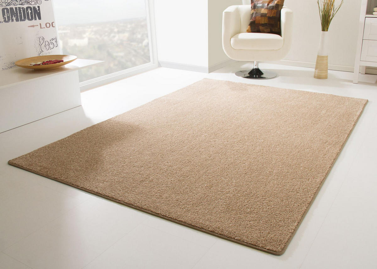 TEPPICH 80/300 cm Cambridge - Sandfarben, Textil (80/300cm) - Steffensmeier