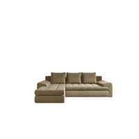 ECKSOFA TOMI Castel Senffarbe Links - Orange, Holz (150/237cm) - Kaiser Möbel