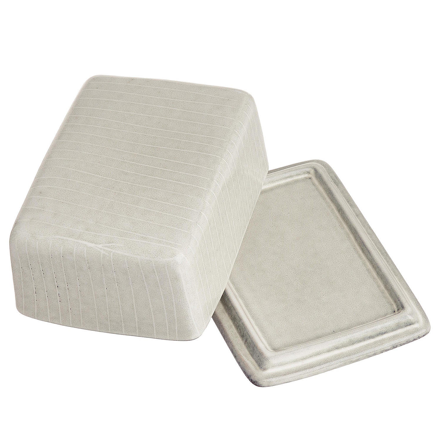 BUTTERDOSE Henley - Grau, Keramik (10/6/14cm) - Butlers