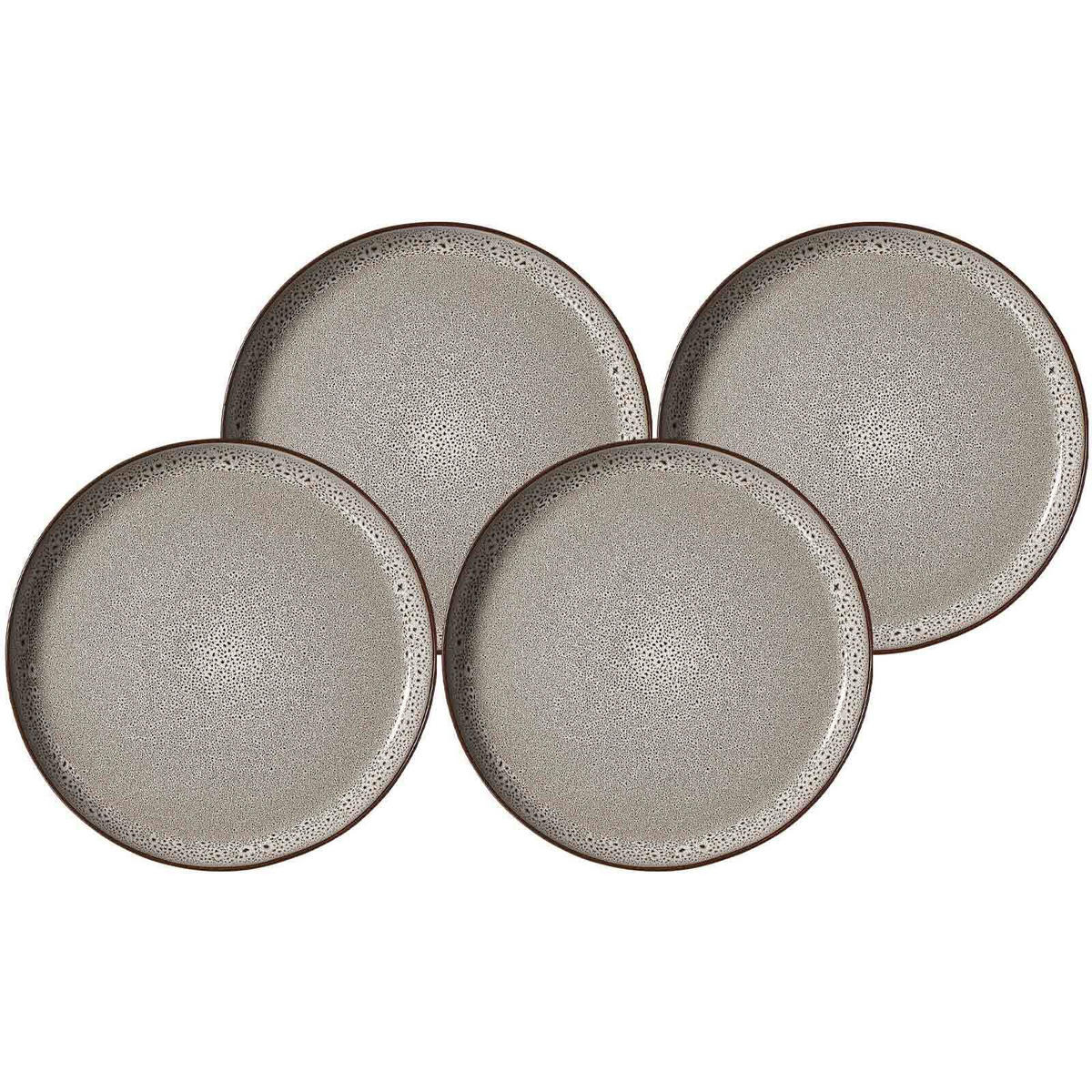 SPEISETELLER Visby Grau ø 26,5 cm 4er Set - Grau, Keramik (26.5cm) - Ritzenhoff Breker