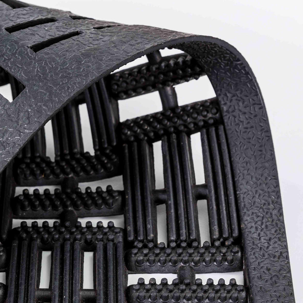 FUSSMATTE FÜR AUßEN DYNAMIC 2ER SET - Schwarz, Textil (45/75cm) - Astra