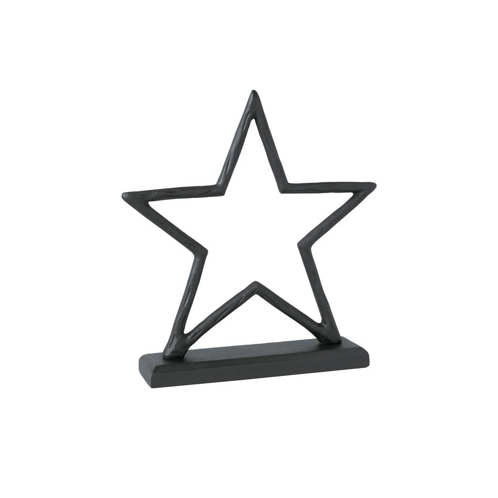DEKO-STERN Christmas Chic schwarz 26 cm - Schwarz, Metall (6/26/25cm) - Villeroy & Boch