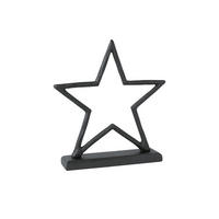 DEKO-STERN Christmas Chic schwarz 26 cm - Schwarz, Metall (6/26/25cm) - Villeroy & Boch