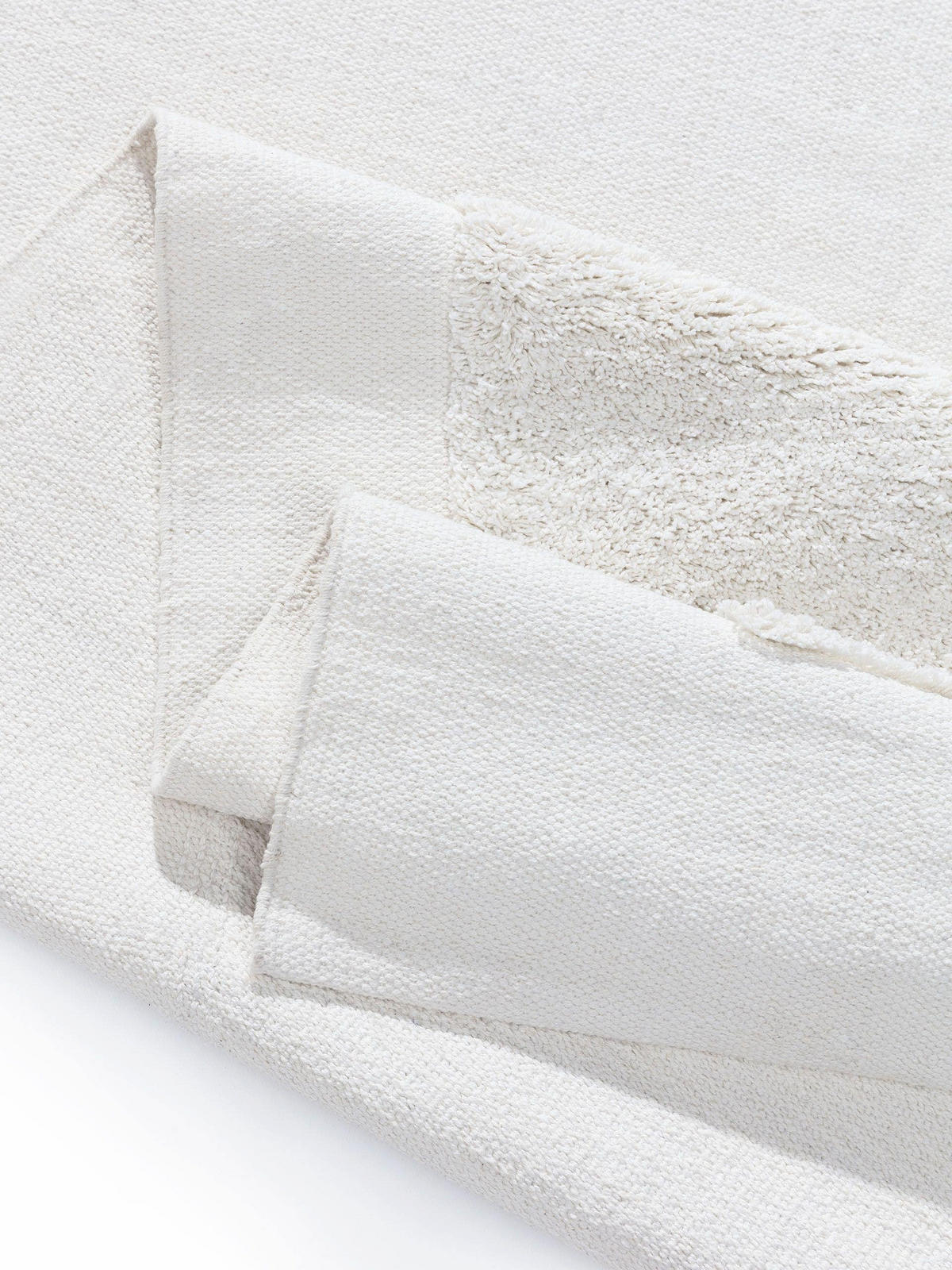 BAUMWOLLTEPPICH Isla Cream 160x230 cm - Creme, Textil (160/230cm) - benuta Pop