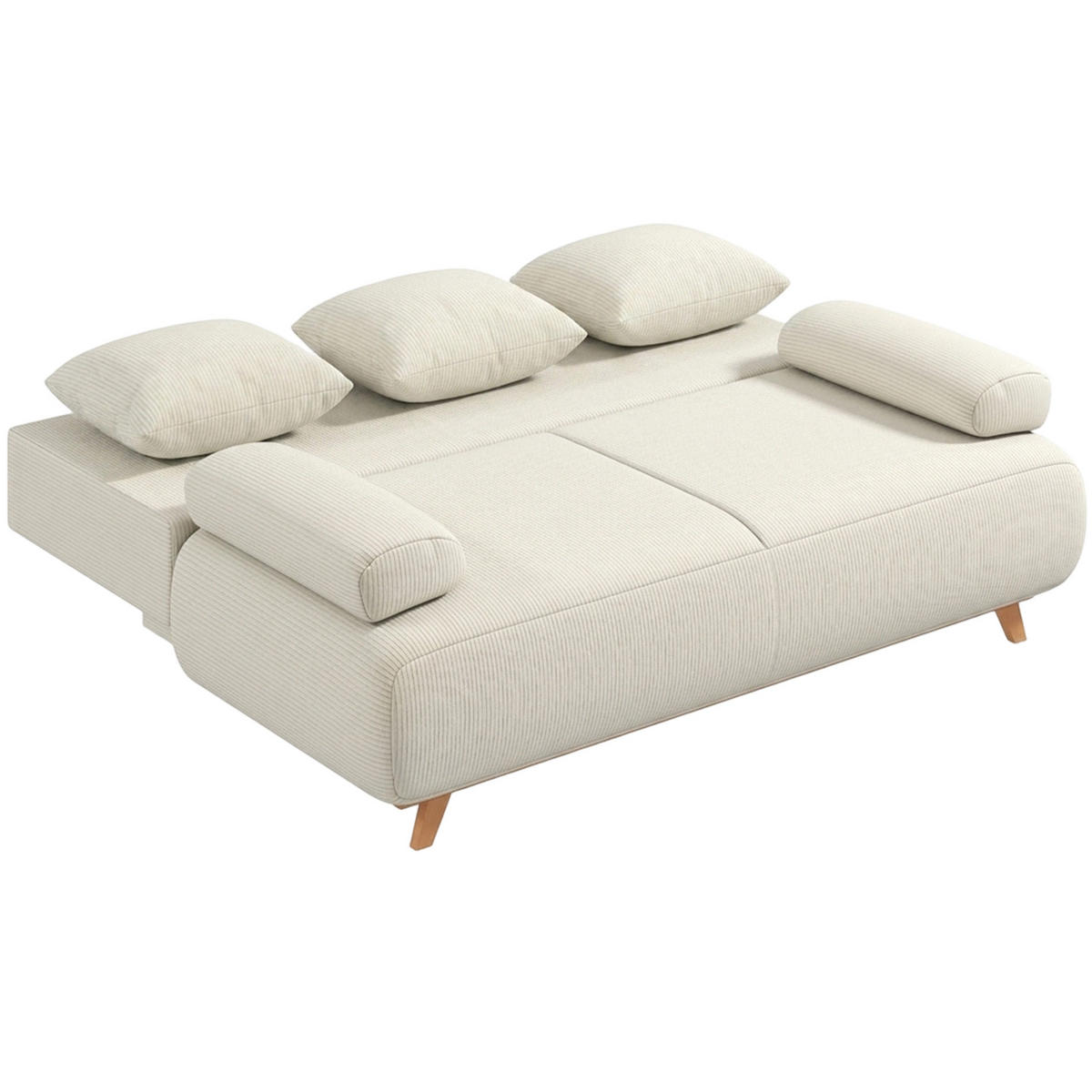 SCHLAFSOFA Beige 188.0/100.0/84.0cm - Beige, Textil (100/84/188cm)