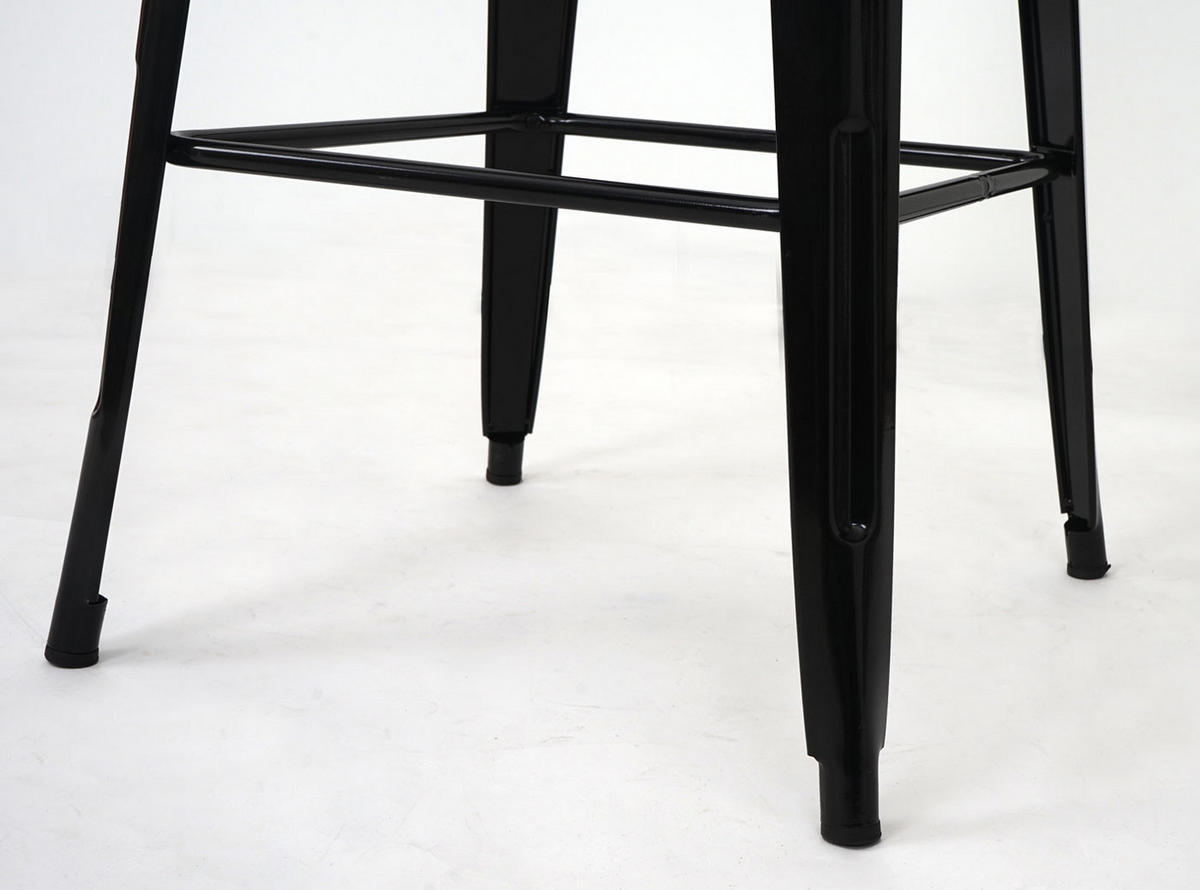 STEHTISCH METALL eckig Schwarz - Schwarz, Metall (60/60/105cm) - MCW