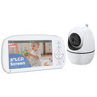 BABYPHONE 5-Zoll Videoüberwachung, Weiß - Weiß, Kunststoff - Kaket