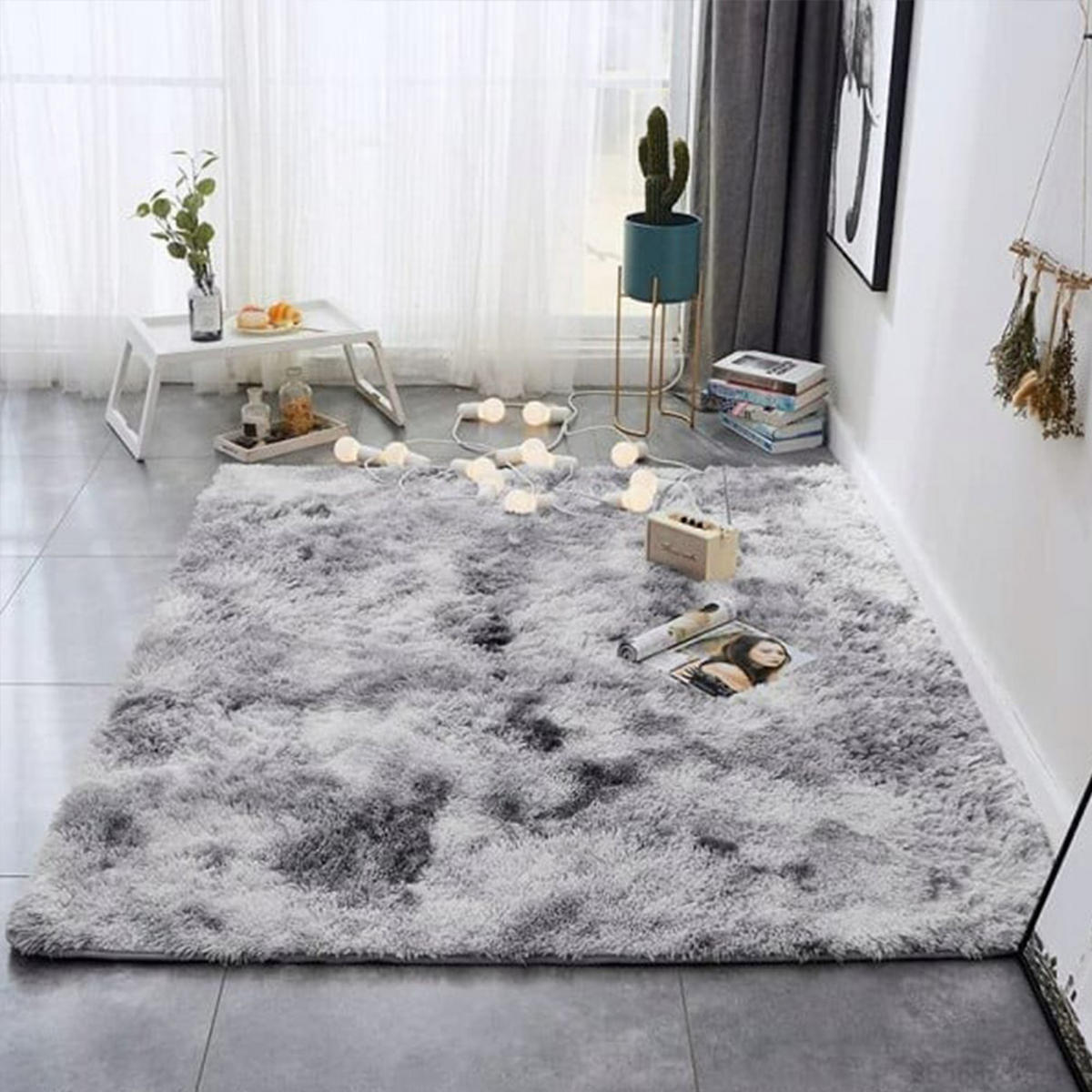 TEPPICH, grau 120/170 cm - Grau, Textil (120/170cm)
