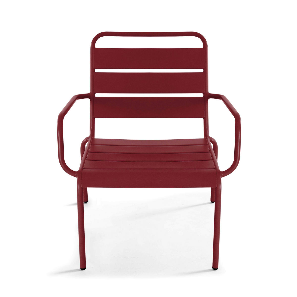RELAXSESSEL, Lila - Lila, Metall (65/76/70cm) - Oviala