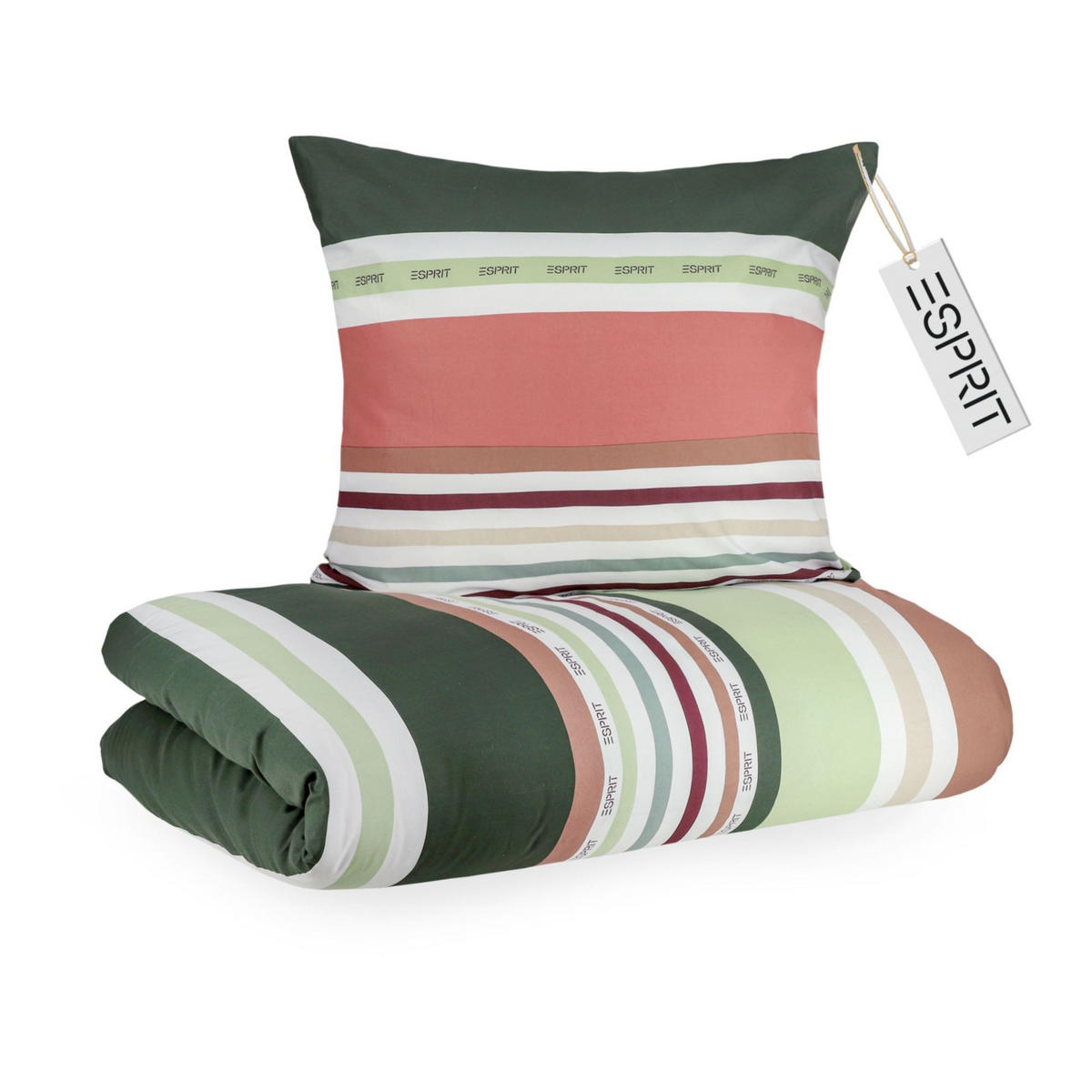 RENFORCÉ BETTWÄSCHE SALMLO - Multicolor, Textil (155/220cm) - Esprit