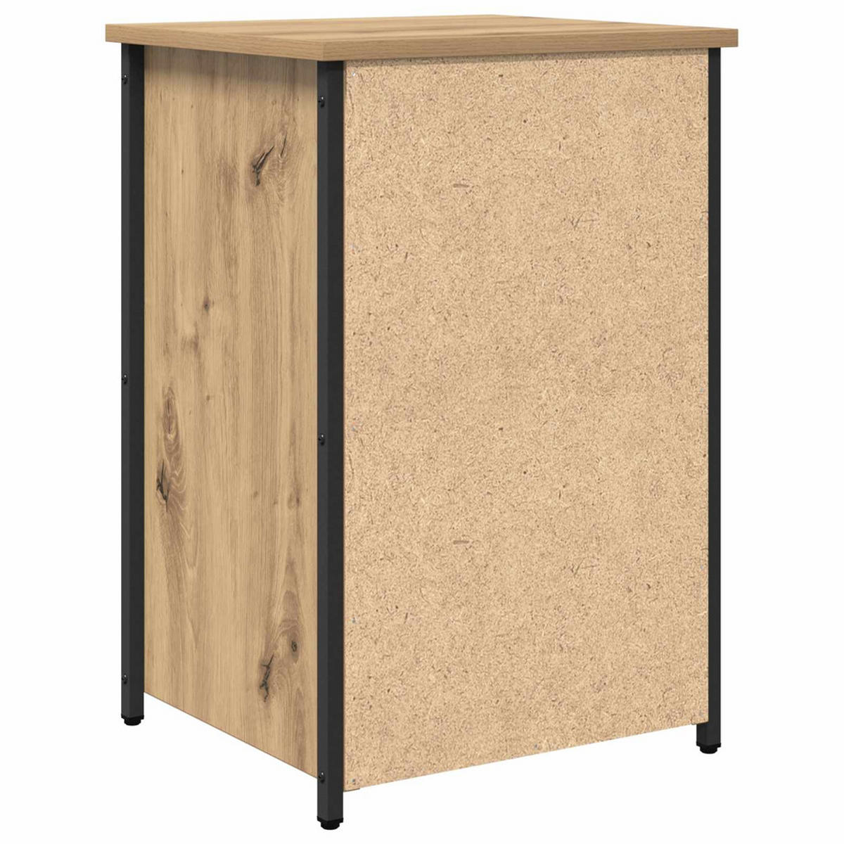 NACHTTISCH Braun 40/36/60 Cm Massives Upgecyceltes Holz - Braun, Holz (36/60/40cm) - vidaXL
