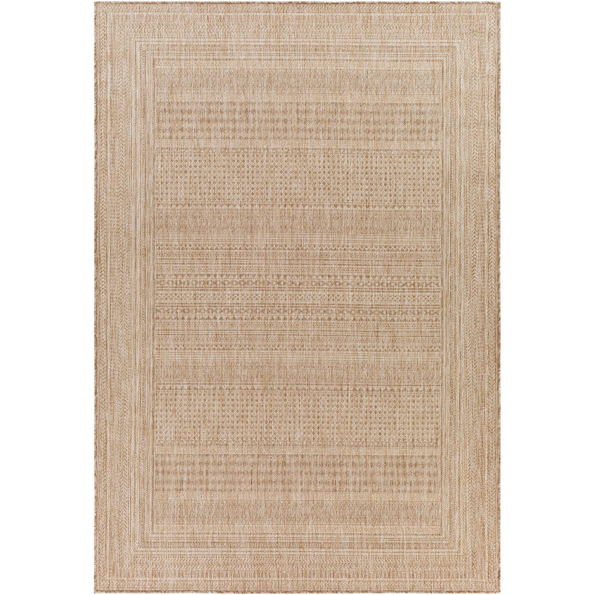 OUTDOORTEPPICH Jute-Optik 200/275 cm Beige - Braun, Kunststoff/Textil (200/275cm) - LIVABLISS