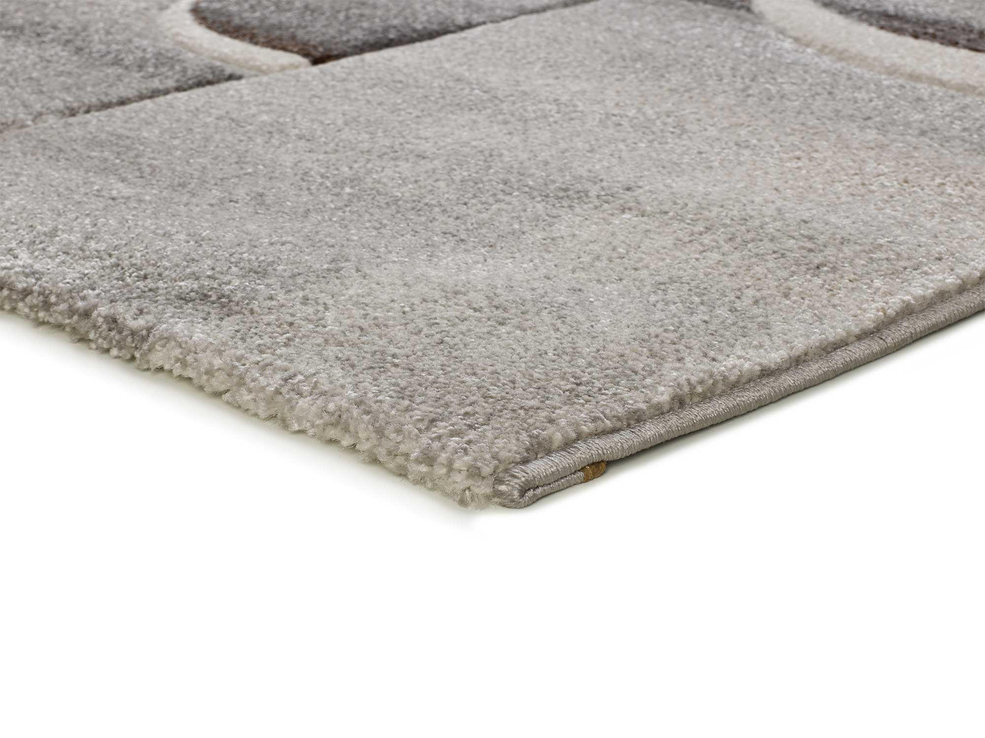 WEBTEPPICH Grau Medel 140/200 cm - Grau, Naturmaterialien/Textil (140/200cm) - Atticgo