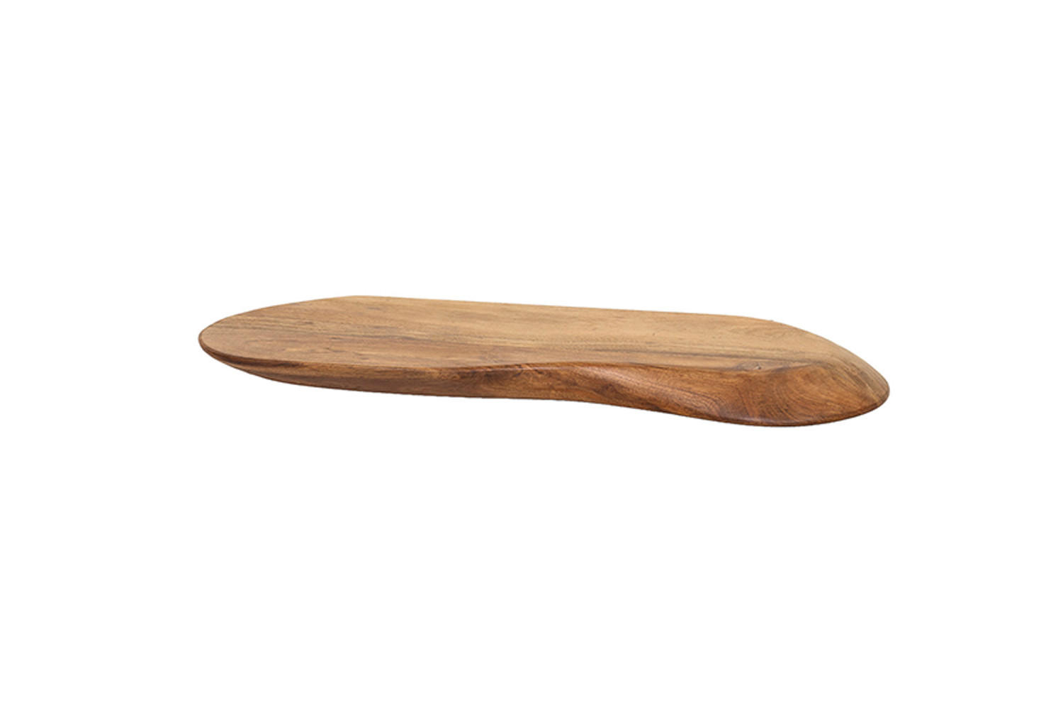 WANDREGAL HUZO Holz Akazie - Naturfarben, Holz (60/4/20cm) - KAWOLA
