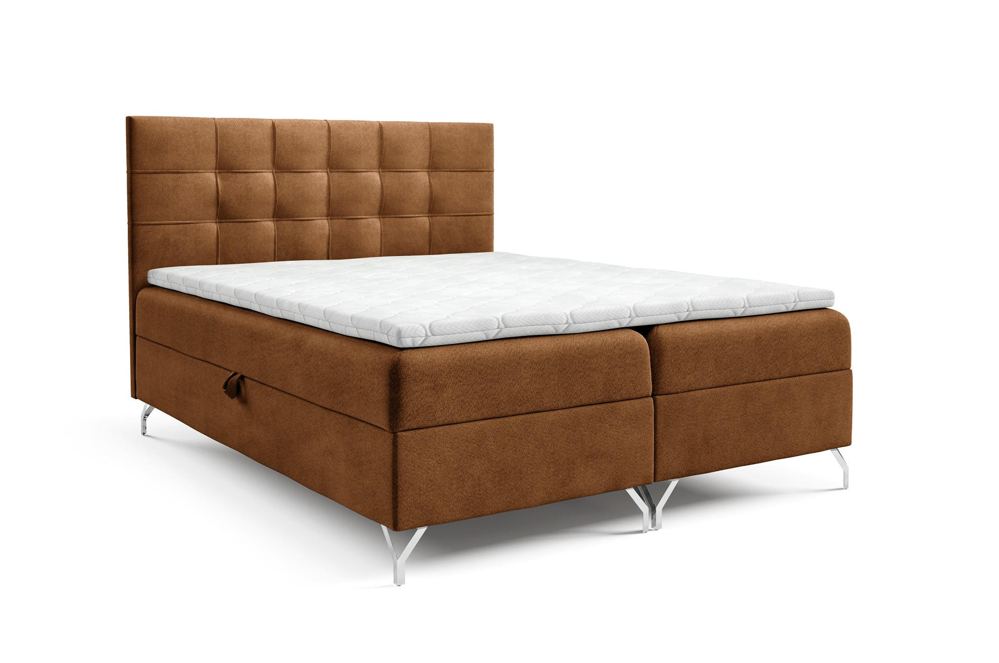 Fun Möbel Boxbett Braun 140x200 cm