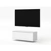 LOWBOARD Loriano 100 Weiß Matt, Hochglanz 100/34/32 cm – TV Lowboard zum Hängen - Weiß, Holzwerkstoff/Kunststoff (100/34/32cm) - AX Living