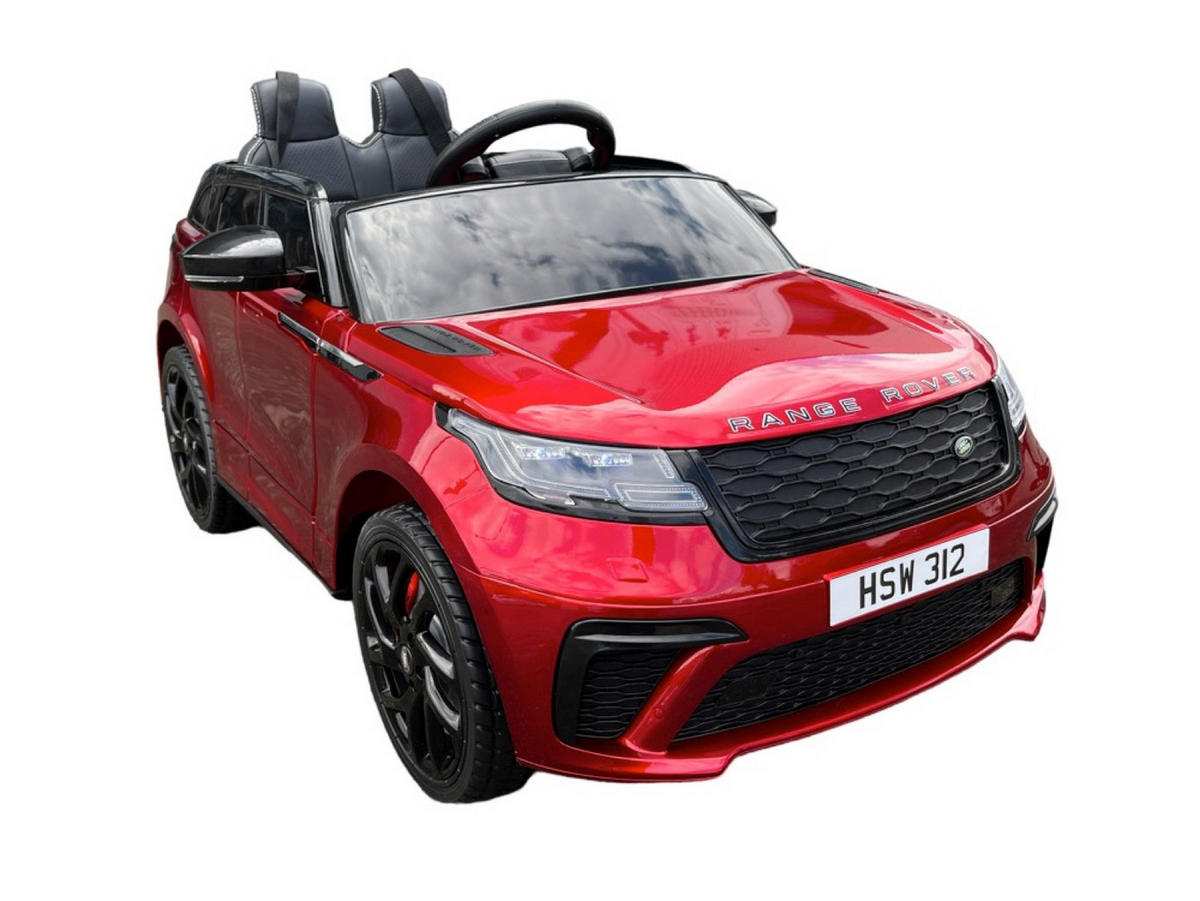 KINDER ELEKTROAUTO Range Rover Velar Rot - Rot, Kunststoff (108/66/52cm) - TPFLiving