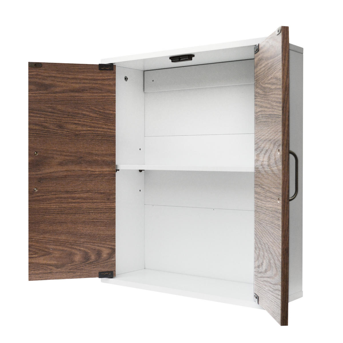 HÄNGESCHRANK Weiß-Braun - Weiß, Holzwerkstoff (18.4/61.6/61.6cm) - Teamson Home