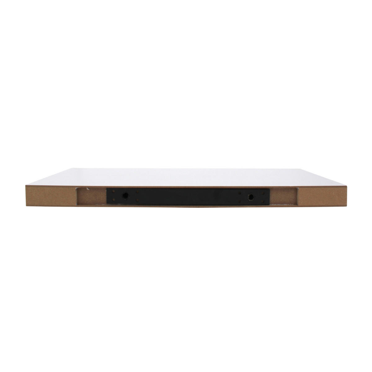 WANDREGALE SET, 2er Set Weiß 4/25/60 cm - Weiß, Holzwerkstoff (4/60/25cm) - Mobili Rebecca