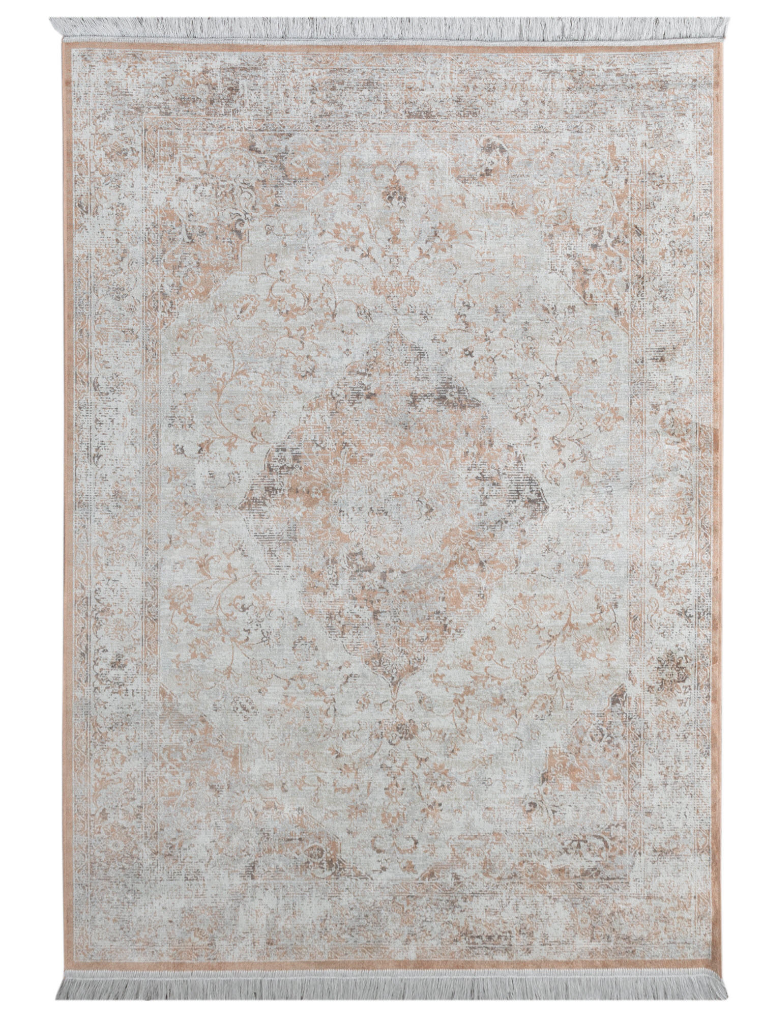 ORIENTTEPPICH 135/195 cm Riad Vintage Sarough - Beige, Textil (135/195cm) - Steffensmeier