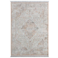 ORIENTTEPPICH 135/195 cm Riad Vintage Sarough - Beige, Textil (135/195cm) - Steffensmeier