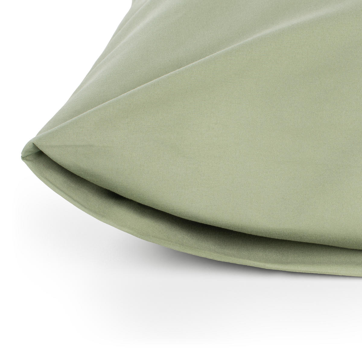 BETTLAKEN 3er Set - Spannbettlaken 180x200x30cm 2X Kissenbezug 50x80cm - Light Olive Green - Hellgrün, Textil (180/200cm)