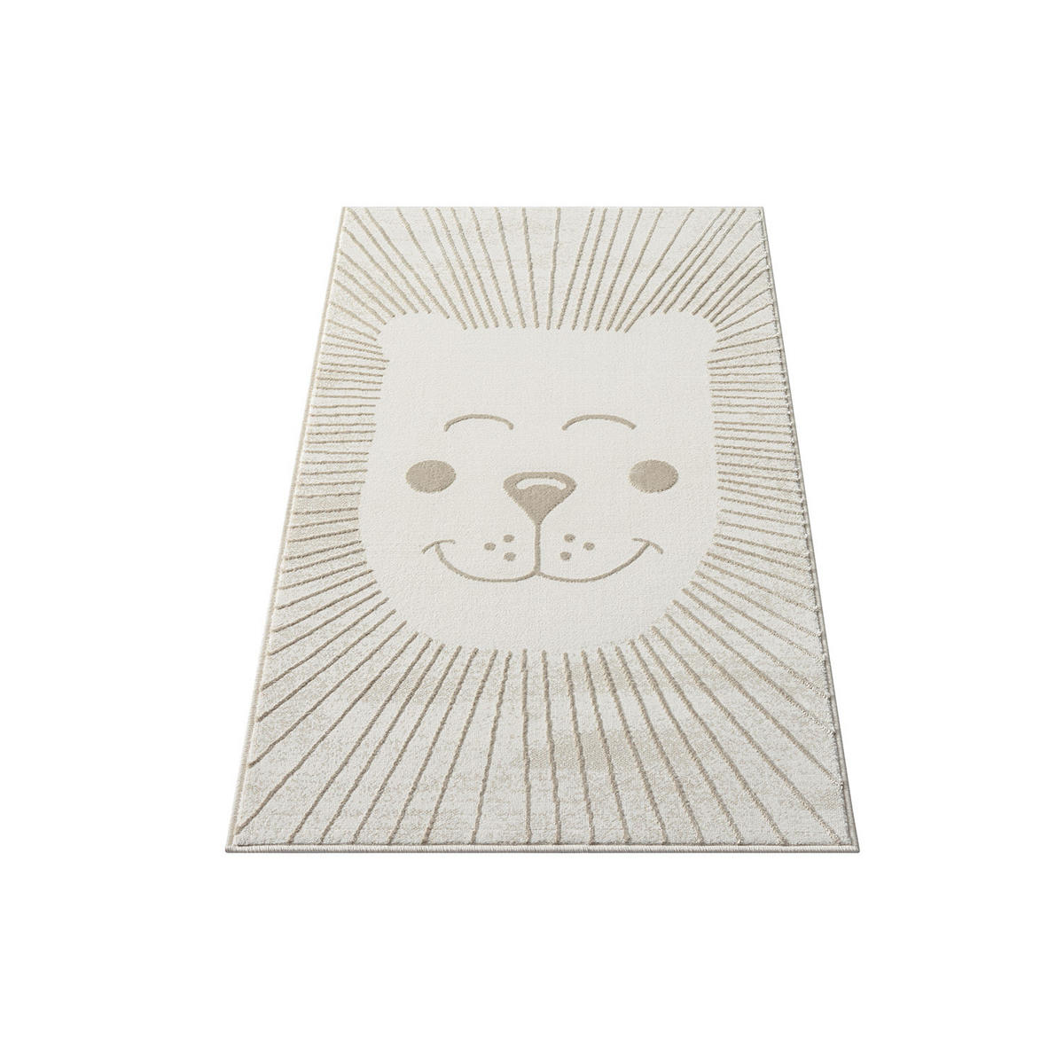 KINDERTEPPICH Mara 714 Creme 80x150 cm - Beige/Creme, Textil (80/150cm) - carpet city