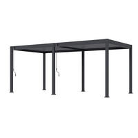 PERGOLA Classic Aluminium freistehend 3 x 6 M anthrazit - Anthrazit, Metall (300/255/600cm) - WEIDE