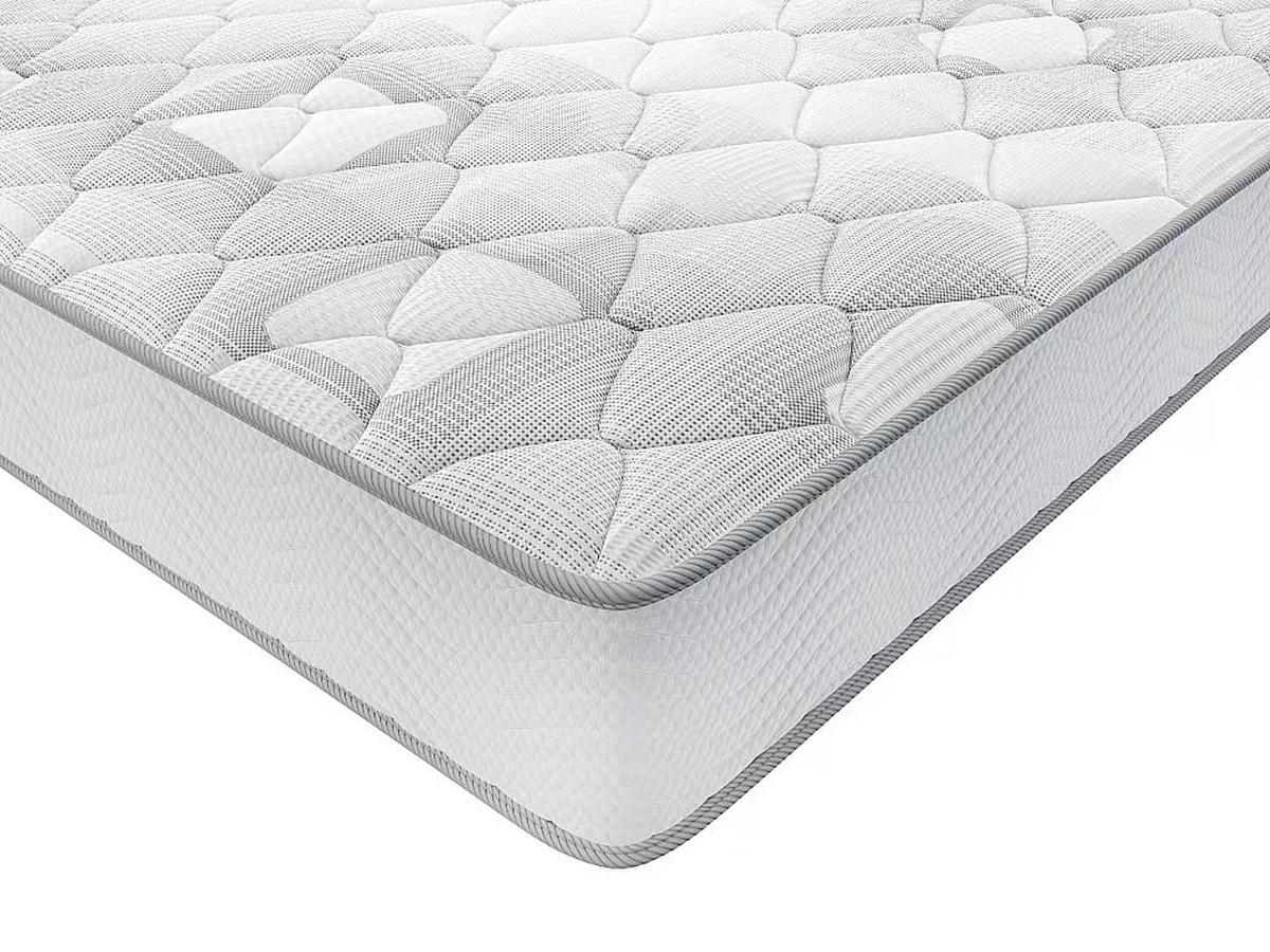 STANDARDMATRATZE - 1 Person - Stoff - Weiß - - Weiß, Textil (90/190cm) - Vente-Unique
