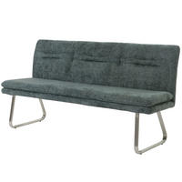 SITZBANK Dunkelgrün - Dunkelgrün, Textil (180/93/58cm) - Jamb