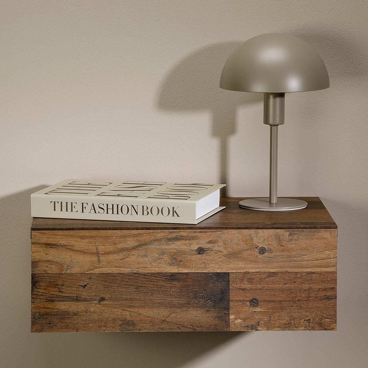 NACHTTISCH ANNE hängend - Dunkelbraun, Holzwerkstoff (42/14/30cm) - CARO-Möbel