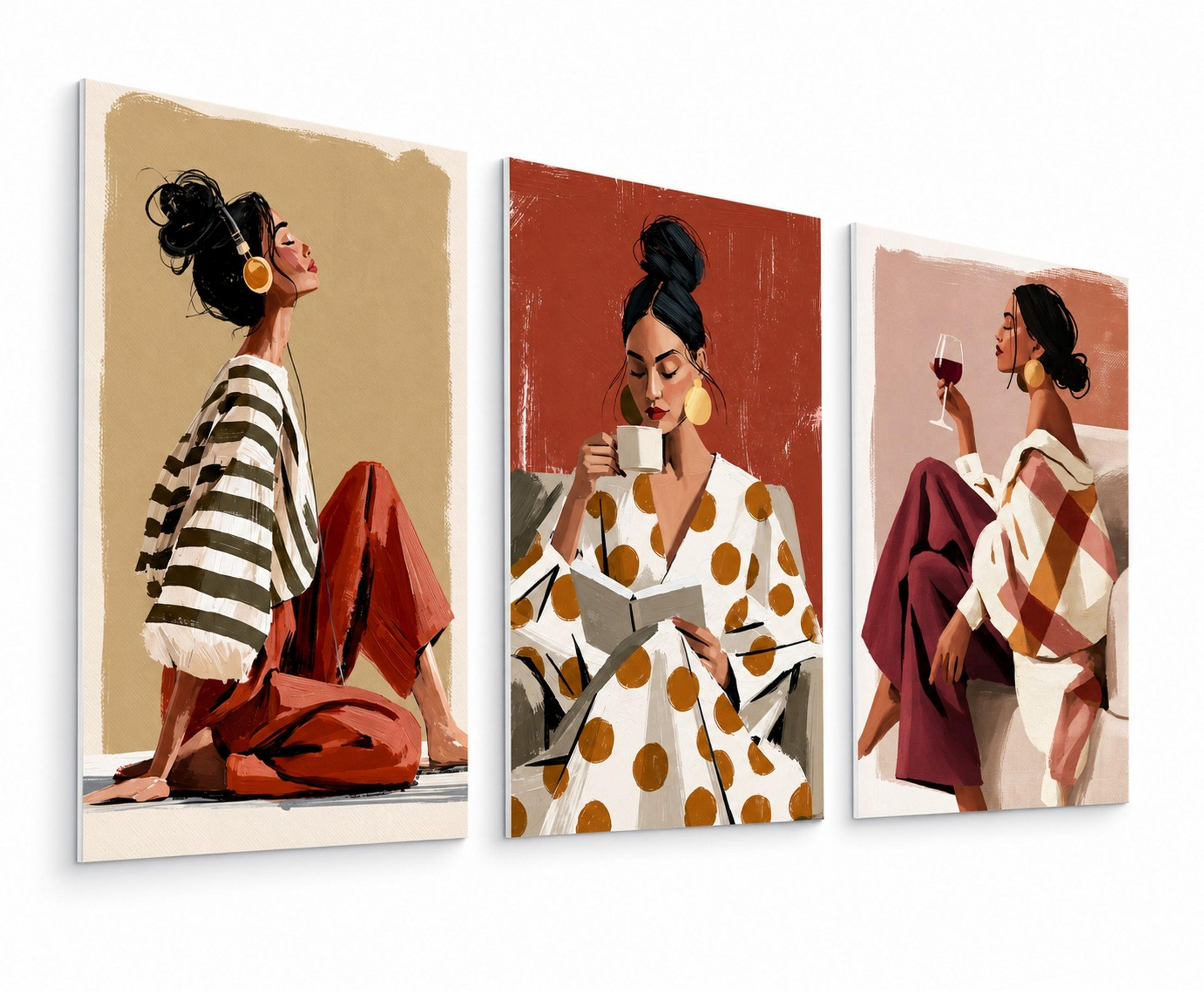 artissimo Bilderset Beige 40x60 cm