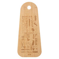 SCHNEIDEBRETT Tapas, Bambus, Braun, 45 cm - Braun, Holz (20/45cm) - 5five Simply Smart