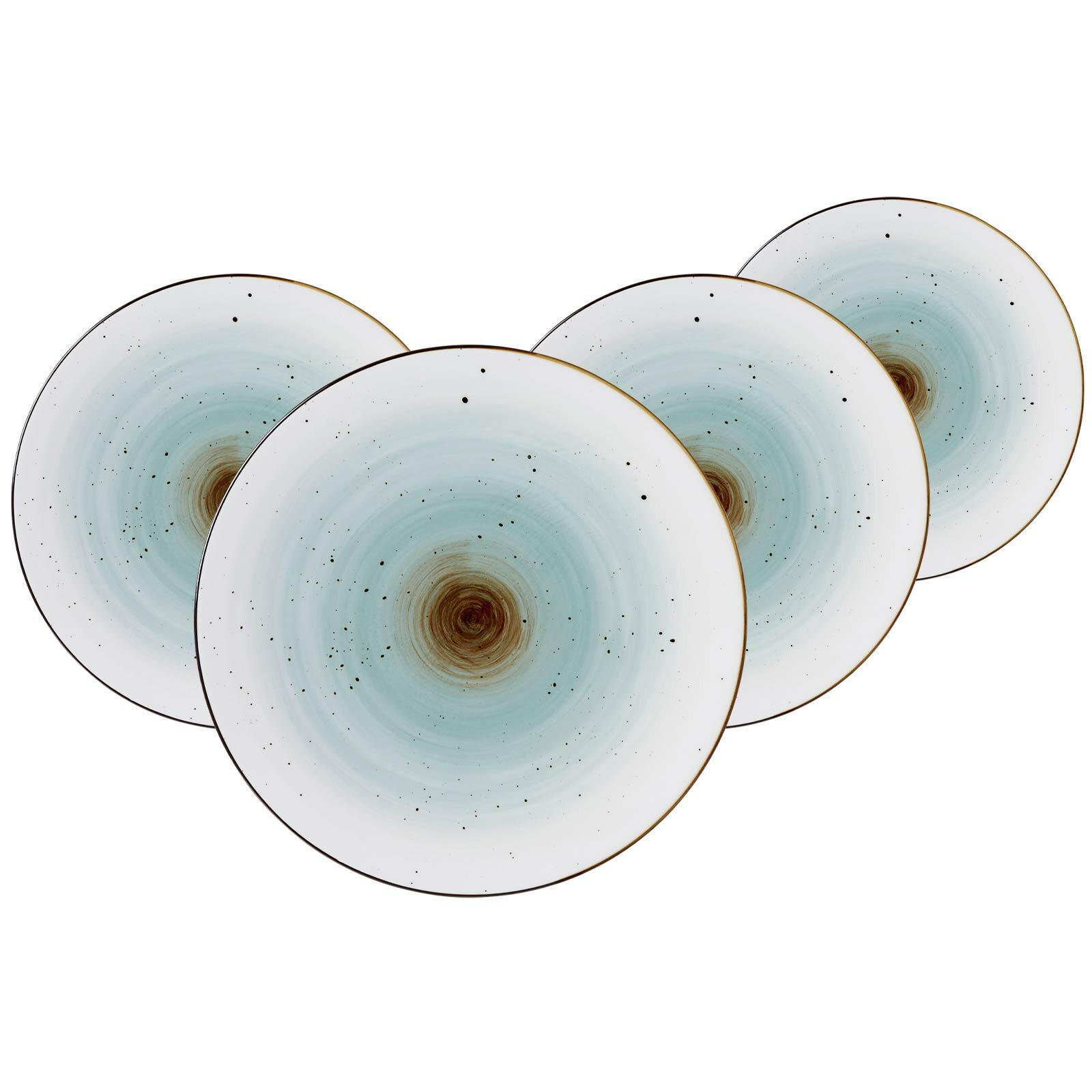 SPEISETELLER Cosmo blau ø 26,5 cm 4er Set - Blau, Keramik (26.5cm) - Ritzenhoff Breker
