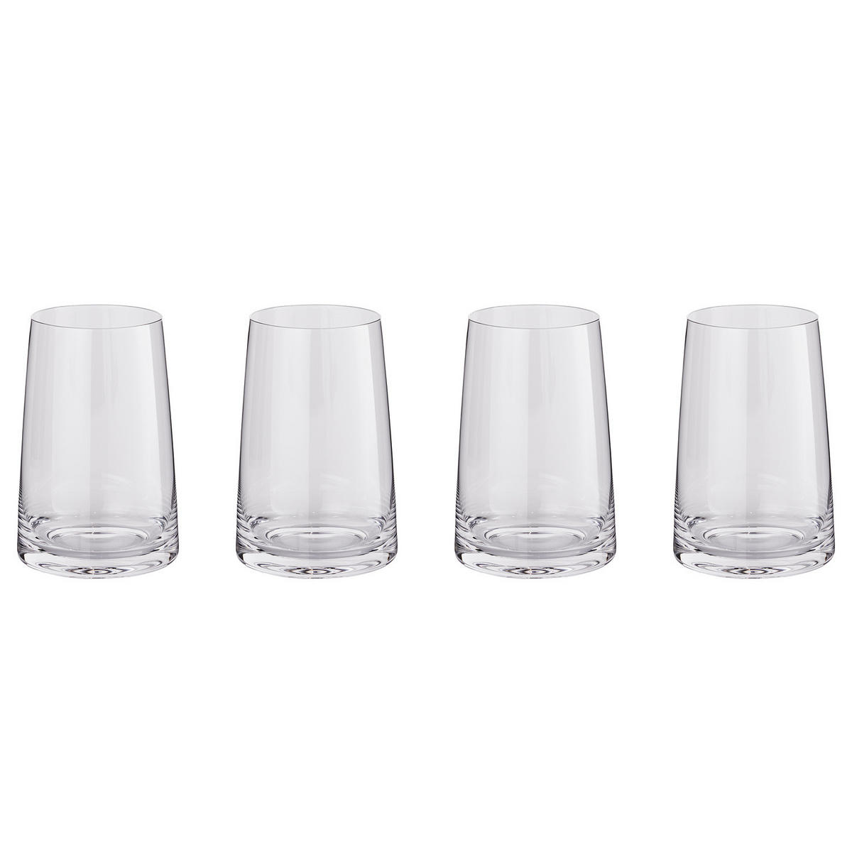 TRINKGLAS (4er Set) Serena - Transparent, Glas (0.5L) - BUTLERS