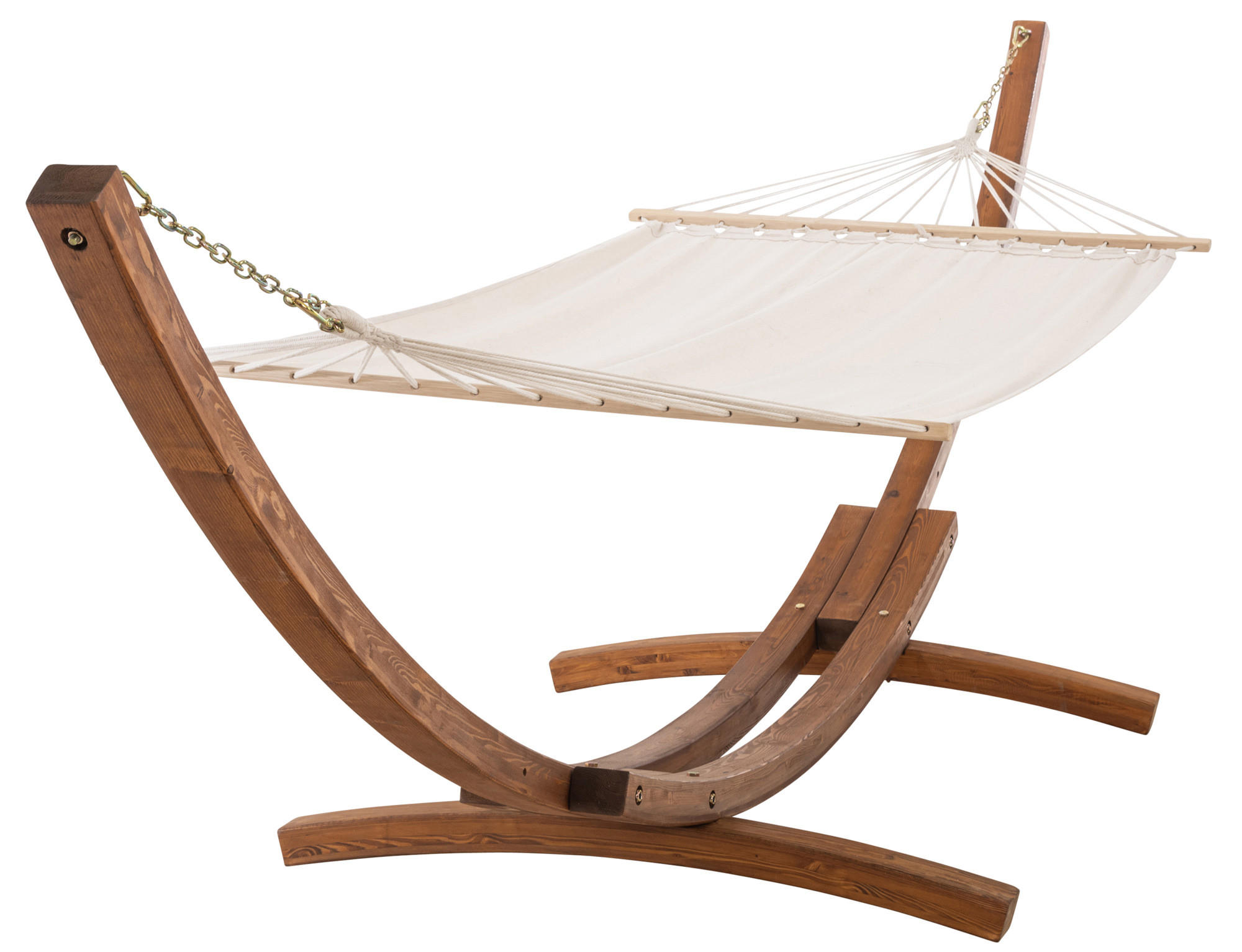 HÄNGEMATTE Stoff Creme - Creme, Textil (120/107/400cm) - CLP