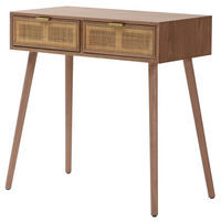 KONSOLENTISCH Rechteckig Braun 80 x 42 x 79 cm - Braun, Holz (42/80/79cm) - Nordlys