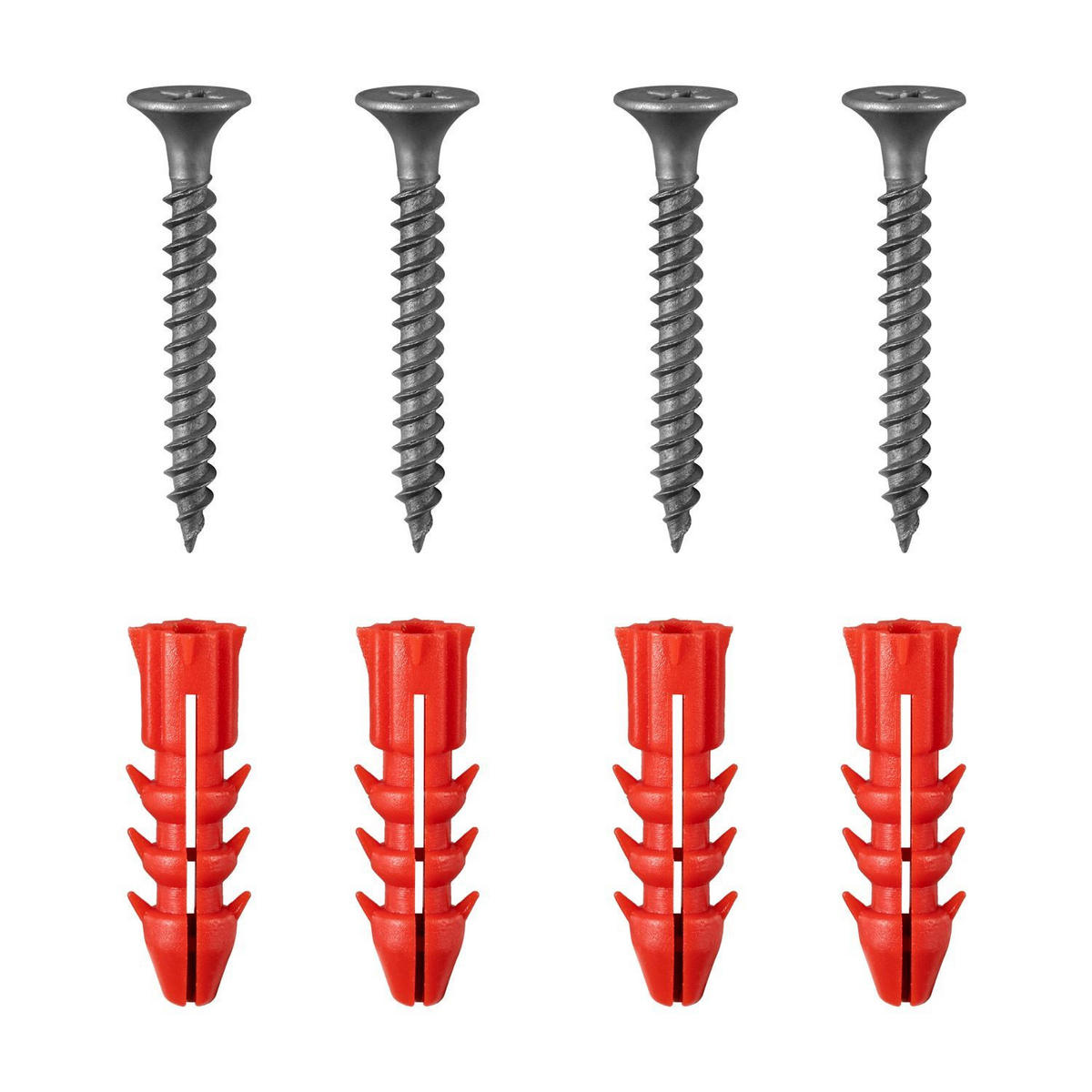 SCHLAUCHTROMMEL Basic rot / schwarz Wasserschlauch & Multifunktionshandbrause - Rot, Kunststoff (3000cm) - Juskys