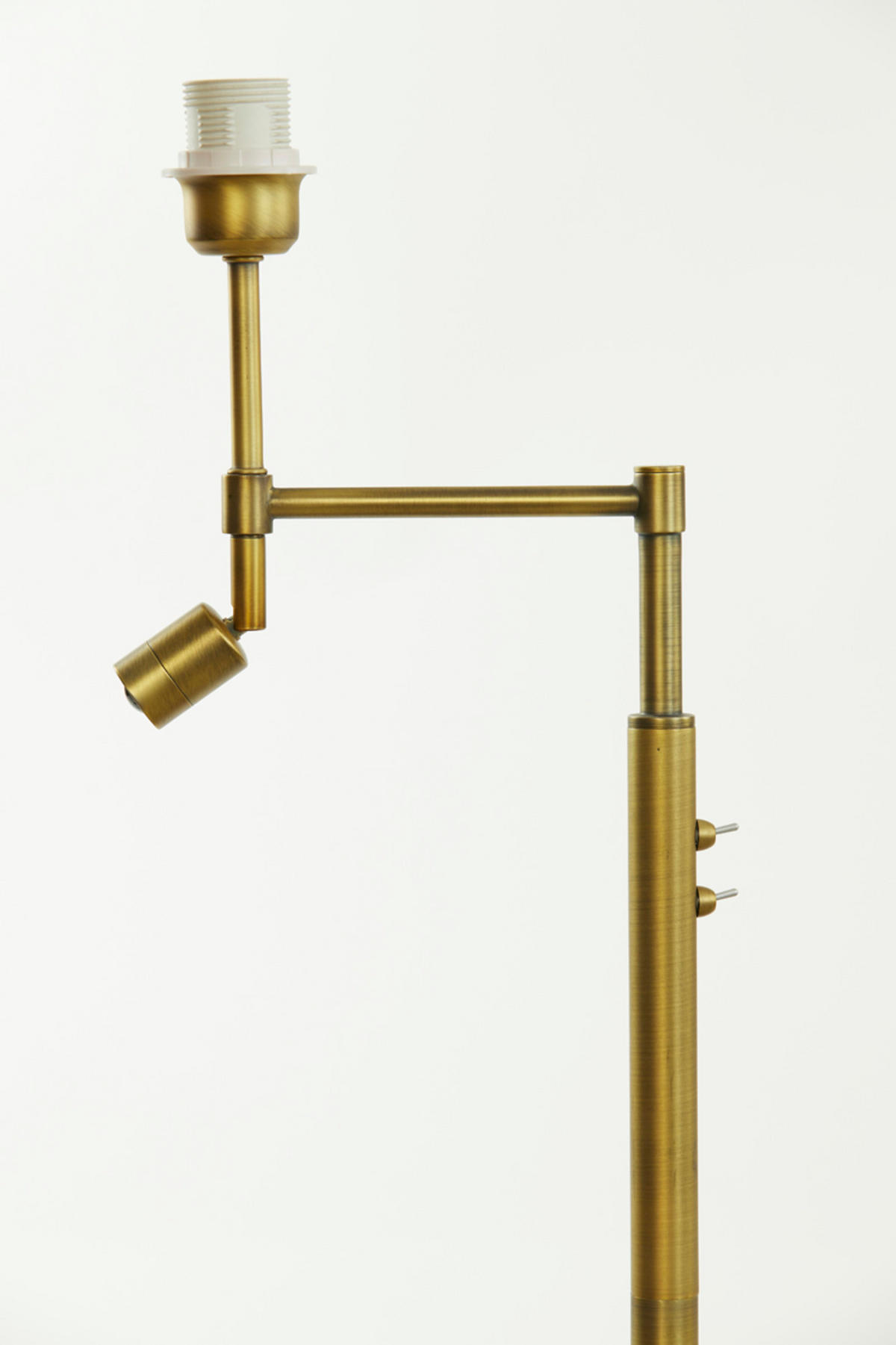 STEHLEUCHTE Montana Bronze Ø25/140 cm - Bronzefarben, Metall (25/25/140cm) - Light & Living