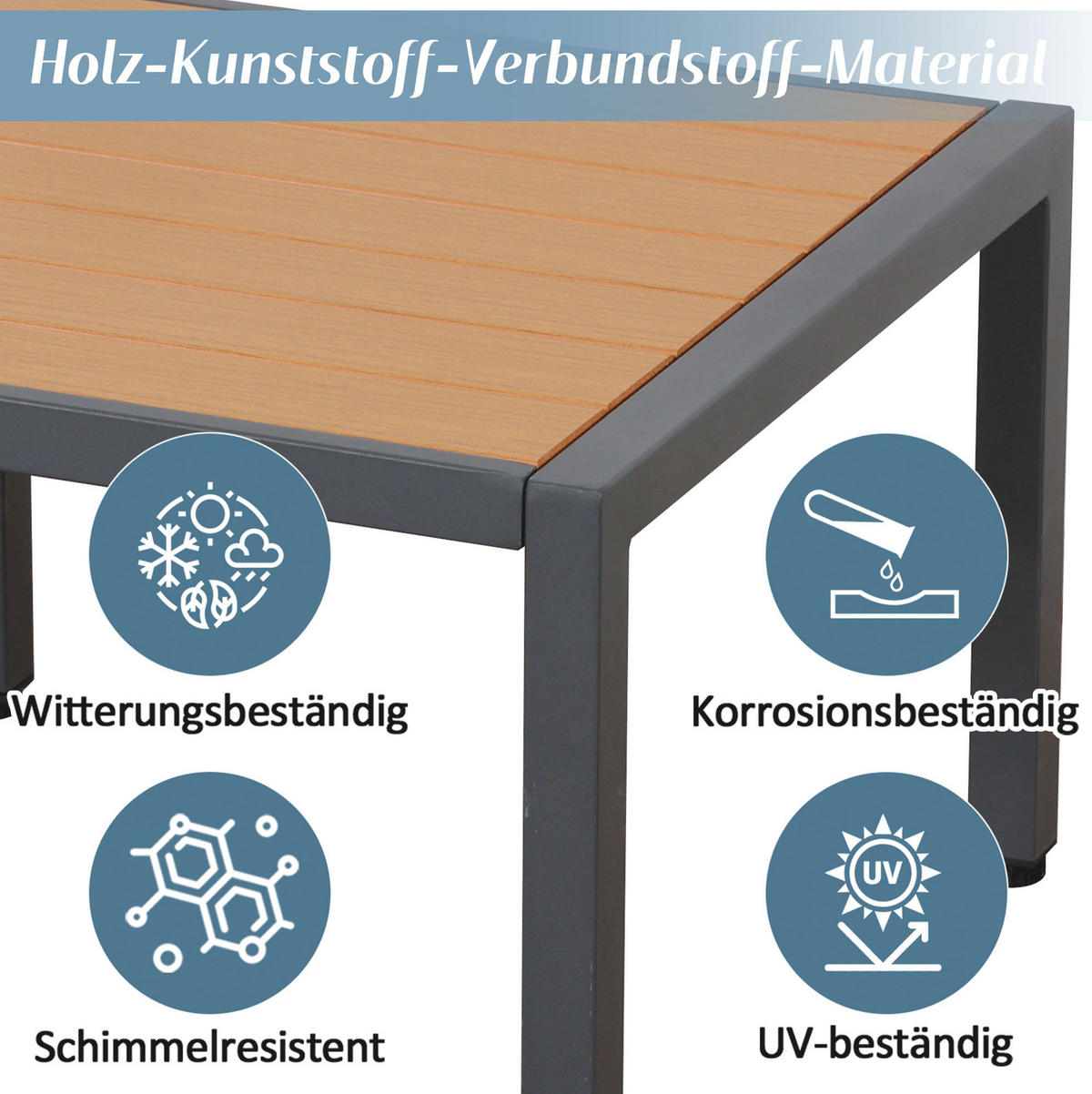 LOUNGEGARNITUR 190/143/65 cm grau/schwarz aus Stahl und Polyester mit Ottoman-Funktion - Grau, Metall - OKWISH